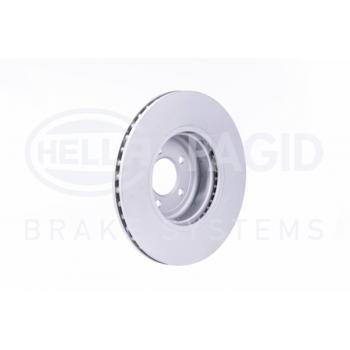 2014 BMW ActiveHybrid 3 Disc Brake Rotor Front Hella Pagid 355120831 image 3 of 4