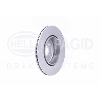 2014 BMW ActiveHybrid 7 Disc Brake Rotor Rear Hella Pagid 355120871 image 3 of 4