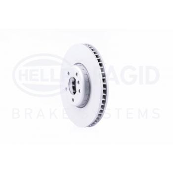 2014 BMW ActiveHybrid 7 Disc Brake Rotor Front Left Hella Pagid 355120881 image 1 of 4