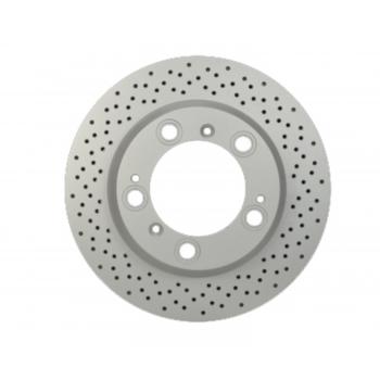 2009 Porsche Cayman Disc Brake Rotor Rear Right Hella Pagid 355121942 image 2 of 4