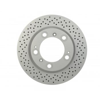 2009 Porsche Cayman Disc Brake Rotor Rear Right Hella Pagid 355121942 image 3 of 4