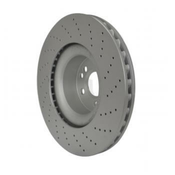 2002 Mercedes-Benz S500 Disc Brake Rotor Front Hella Pagid 355122032 image 1 of 4
