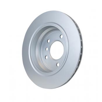 1995 BMW 540i Disc Brake Rotor Rear Hella Pagid 355122122 image 1 of 3