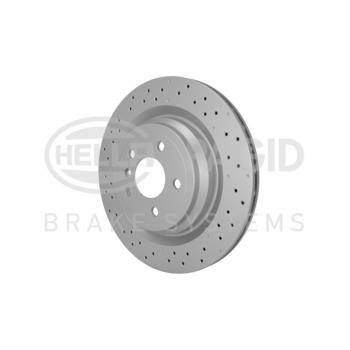 2012 Mercedes-Benz ML350 Disc Brake Rotor Rear Hella Pagid 355122551 image 1 of 4