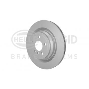 2017 Mercedes-Benz GLE300d Disc Brake Rotor Rear Hella Pagid 355122561 image 1 of 4
