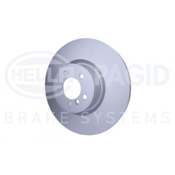 2012 Land Rover Range Rover Disc Brake Rotor Front Hella Pagid 355122571 image 1 of 4