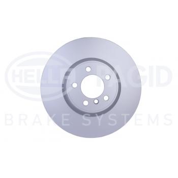 2012 Land Rover Range Rover Disc Brake Rotor Front Hella Pagid 355122571 image 2 of 4