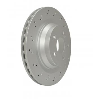2006 Mercedes-Benz CLS55 AMG Disc Brake Rotor Rear Hella Pagid 355122572 image 4 of 4