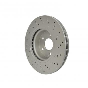 2004 Mercedes-Benz SL500 Disc Brake Rotor Front Hella Pagid 355122582 image 3 of 4