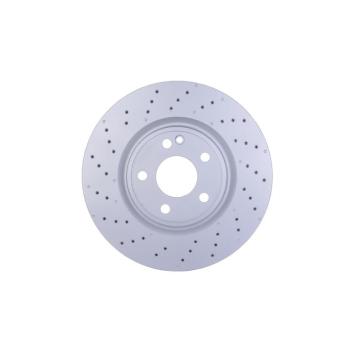 2019 Mini Cooper Clubman Disc Brake Rotor Rear Hella Pagid 355122661 image 2 of 4