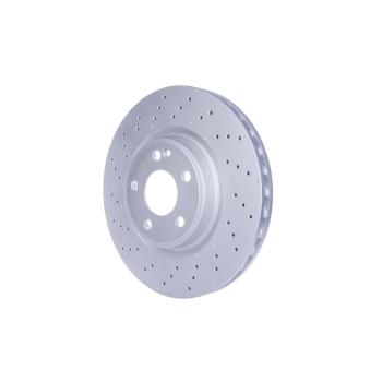 2019 Mini Cooper Clubman Disc Brake Rotor Rear Hella Pagid 355122661 image 3 of 4