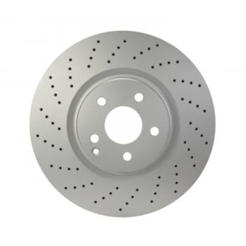 2003 Mercedes-Benz CL55 AMG Disc Brake Rotor Front Hella Pagid 355122692 image 3 of 4