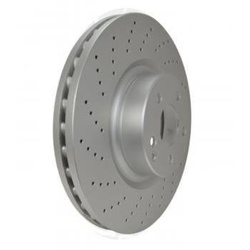 2003 Mercedes-Benz CL55 AMG Disc Brake Rotor Front Hella Pagid 355122692 image 4 of 4