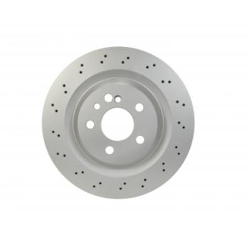 2003 Mercedes-Benz CL55 AMG Disc Brake Rotor Rear Hella Pagid 355122702 image 3 of 4