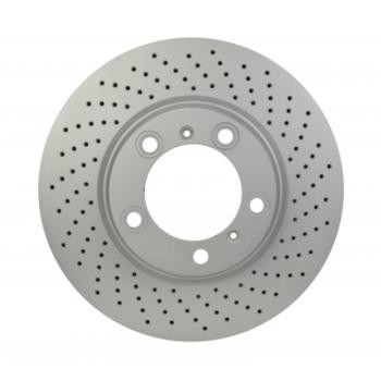 2012 Porsche 911 Disc Brake Rotor Front Right Hella Pagid 355122832 image 3 of 4