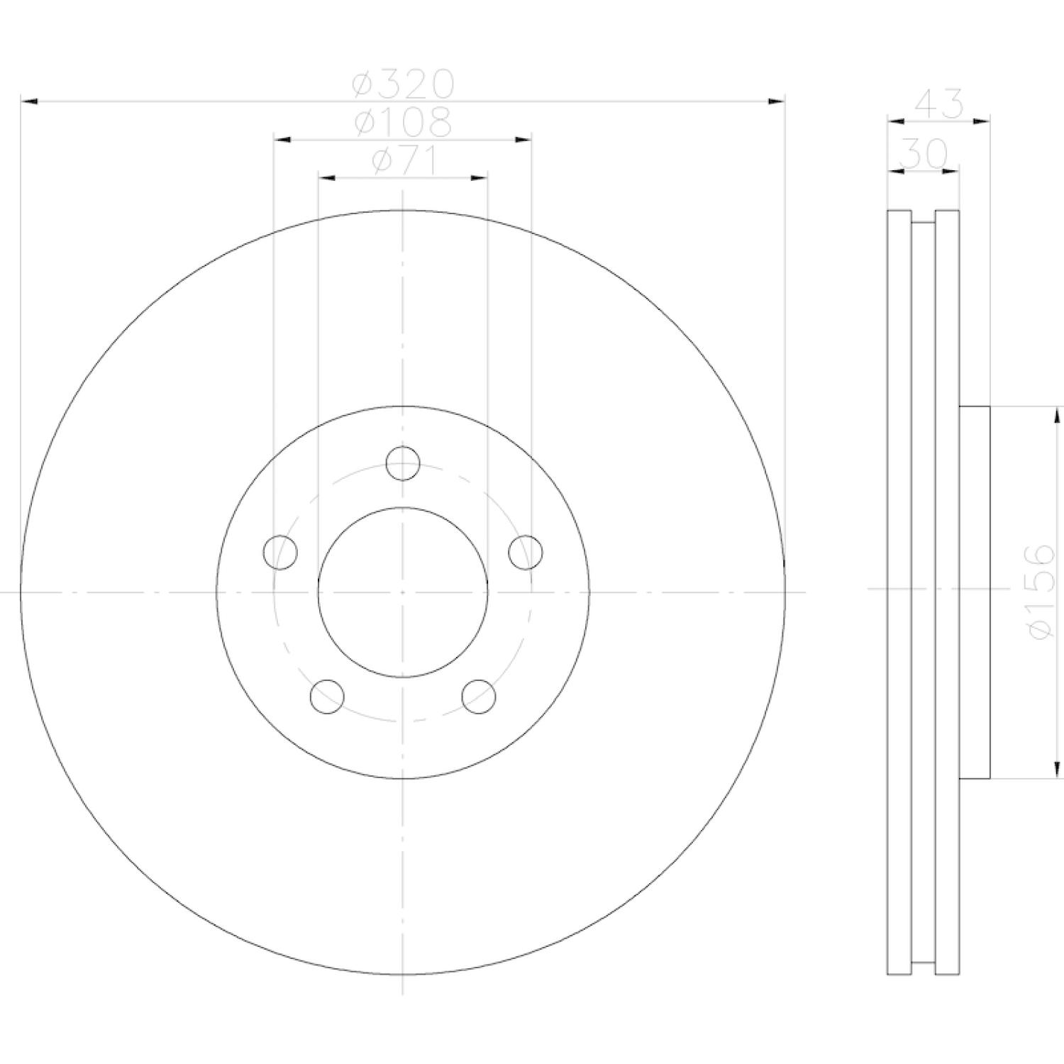 Hella Pagid 355122872 - Disc Brake Rotor Hella Pagid 355122872 Disc Brake Rotor product image 1 of 1