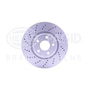 2017 Mercedes-Benz CLS400 Disc Brake Rotor Front Hella Pagid 355122911 image 2 of 4