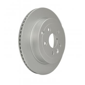 2012 Land Rover LR2 Disc Brake Rotor Rear Hella Pagid 355122932 image 4 of 4