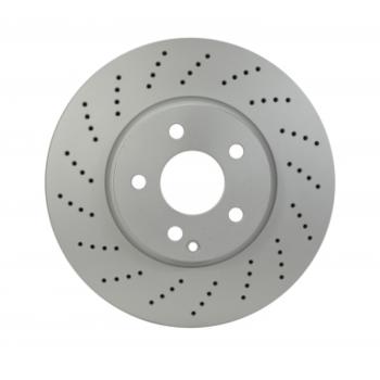 2014 Mercedes-Benz C350 Disc Brake Rotor Front Hella Pagid 355122942 image 3 of 4