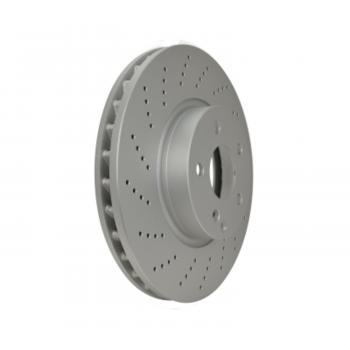 2014 Mercedes-Benz C350 Disc Brake Rotor Front Hella Pagid 355122942 image 4 of 4