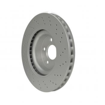 2012 Mercedes-Benz S400 Disc Brake Rotor Front Hella Pagid 355122972 image 1 of 4