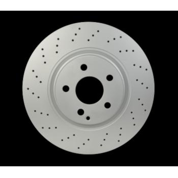 2012 Mercedes-Benz S400 Disc Brake Rotor Front Hella Pagid 355122972 image 2 of 4