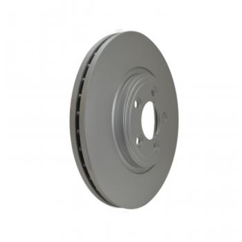 2014 Jaguar XF Disc Brake Rotor Front Hella Pagid 355122982 image 4 of 4