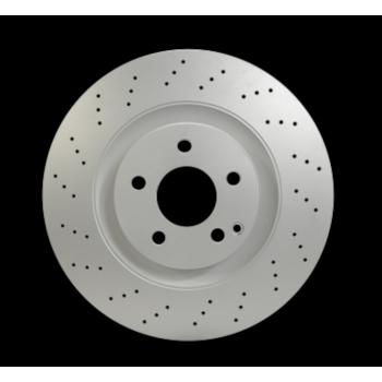 2014 Mercedes-Benz CL600 Disc Brake Rotor Front Hella Pagid 355123012 image 2 of 4