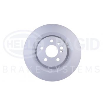 2006 Mercedes-Benz CL600 Disc Brake Rotor Rear Hella Pagid 355123081 image 2 of 4