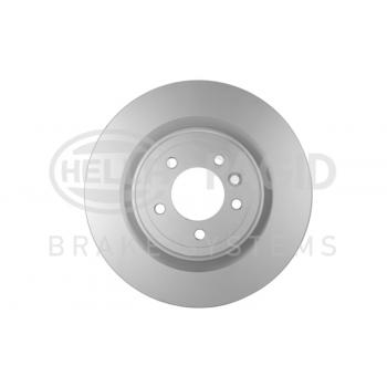 2021 Land Rover Range Rover Disc Brake Rotor Rear Hella Pagid 355123091 image 2 of 4
