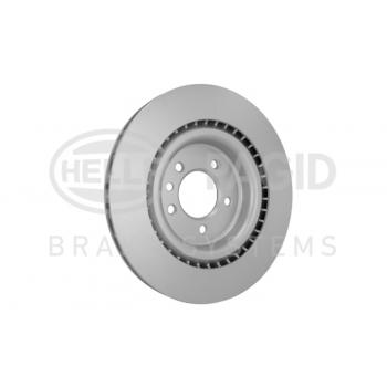 2021 Land Rover Range Rover Disc Brake Rotor Rear Hella Pagid 355123091 image 3 of 4