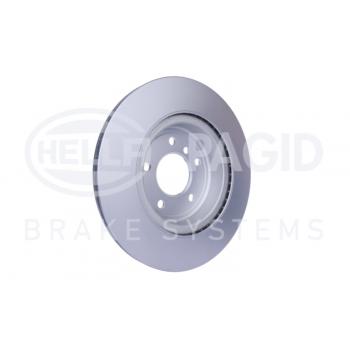 2011 BMW Z4 Disc Brake Rotor Rear Hella Pagid 355123451 image 3 of 4