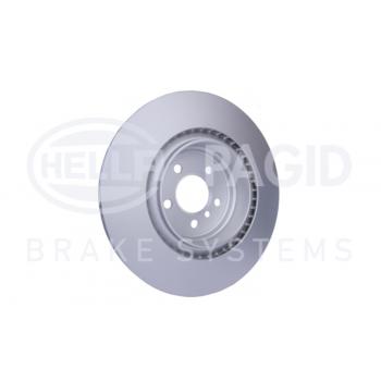 2015 BMW Alpina B7L Disc Brake Rotor Rear Hella Pagid 355125091 image 3 of 4