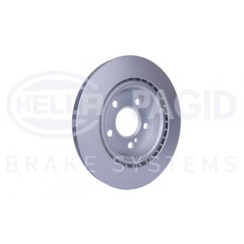 2017 Mercedes-Benz CLA250 Disc Brake Rotor Rear Hella Pagid 355125381 image 3 of 4