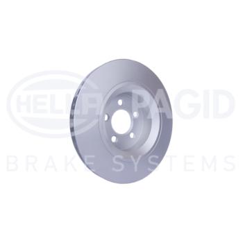 2011 Dodge Nitro Disc Brake Rotor Front Hella Pagid 355125441 image 4 of 4