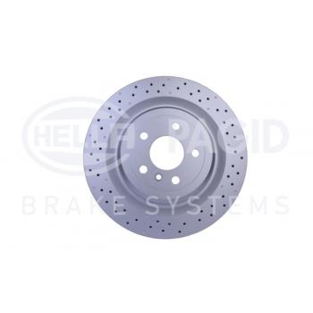 2013 Mercedes-Benz GL450 Disc Brake Rotor Rear Hella Pagid 355126281 image 2 of 4