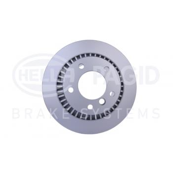 2011 Mercedes-Benz G55 AMG Disc Brake Rotor Rear Hella Pagid 355126331 image 2 of 4
