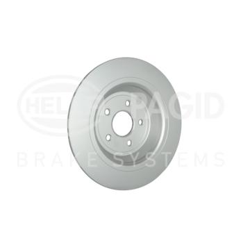 2017 Lincoln MKC Disc Brake Rotor Rear Hella Pagid 355126581 image 4 of 4