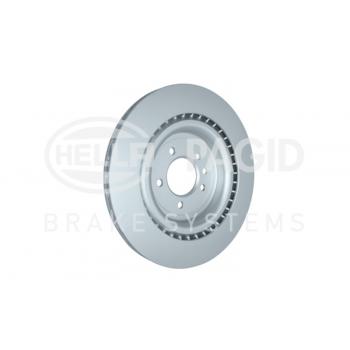 2021 Land Rover Range Rover Disc Brake Rotor Rear Hella Pagid 355126641 image 3 of 4