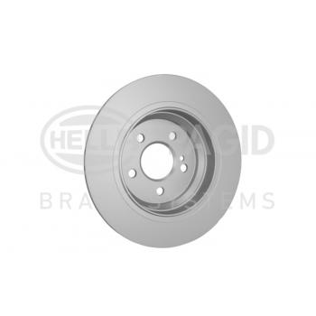 2004 Mercedes-Benz SL500 Disc Brake Rotor Rear Hella Pagid 355126851 image 3 of 4