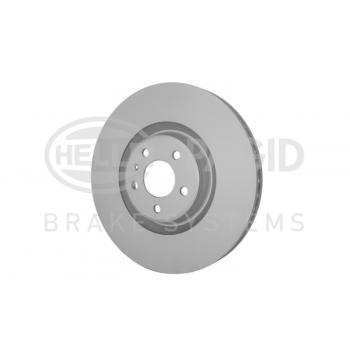2017 Audi A6 Disc Brake Rotor Front Hella Pagid 355129371 image 1 of 4