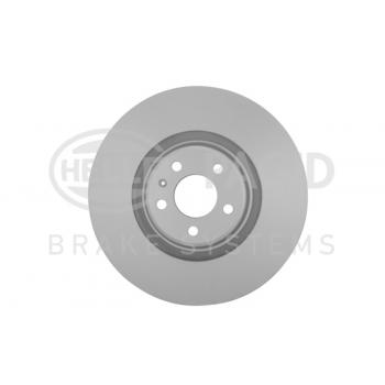 2017 Audi A6 Disc Brake Rotor Front Hella Pagid 355129371 image 2 of 4