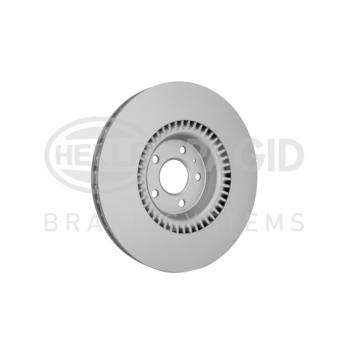 2017 Audi A6 Disc Brake Rotor Front Hella Pagid 355129371 image 3 of 4