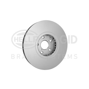 2016 Lexus IS200t Disc Brake Rotor Front Right Hella Pagid 355129841 image 4 of 4