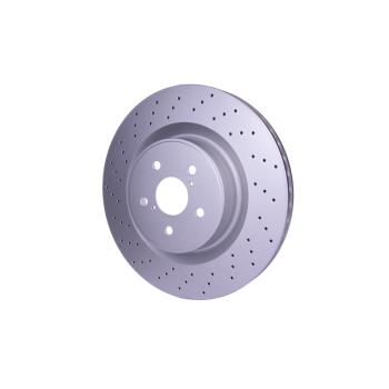 2014 Lexus IS F Disc Brake Rotor Front Hella Pagid 355129851 image 2 of 4