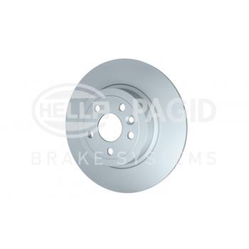 2016 Land Rover Range Rover Evoque Disc Brake Rotor Rear Hella Pagid 355131851 image 1 of 4