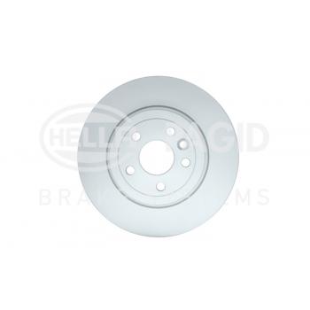 2016 Land Rover Range Rover Evoque Disc Brake Rotor Rear Hella Pagid 355131851 image 2 of 4