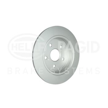 2016 Lexus NX200t Disc Brake Rotor Rear Hella Pagid 355132401 image 4 of 4