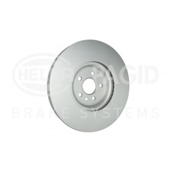 2017 Jaguar F-Pace Disc Brake Rotor Front Hella Pagid 355132481 image 3 of 4
