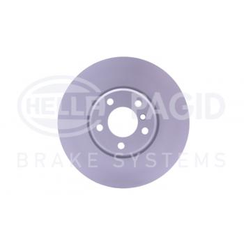 2014 BMW ActiveHybrid 7 Disc Brake Rotor Front Left Hella Pagid 355132511 image 2 of 4